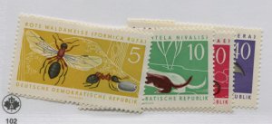 GERMANY DDR  591-94  MNH