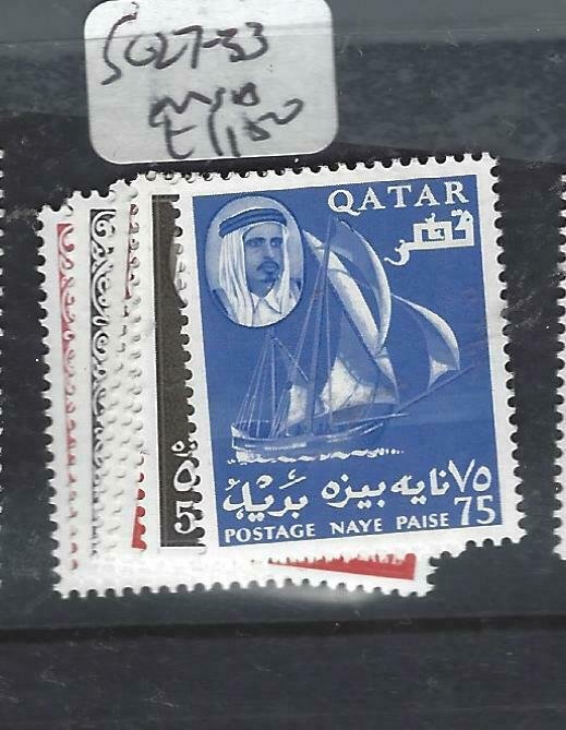 QATAR    (P2306BB)  SHEIKH   SG 27-33   MNH