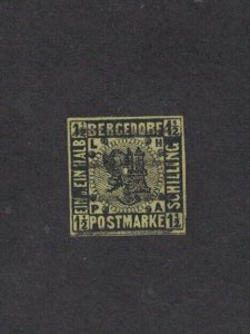 Bergedorf 3 - Coat Of Arms. Imperf Single. Used.    #02 BERG3