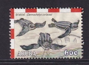 Aruba #238 used 2003  turtles  60c