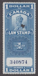 Canada Revenue FSC18c Used Supreme Court Stamp