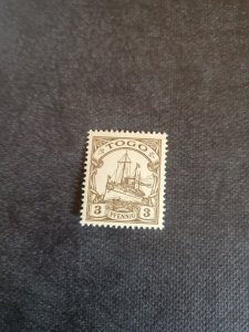 Stamps Togo 7 never hinged