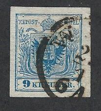 AUSTRIA SC# 5 VF U 1850