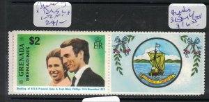 Grenada Grenadines SC 1-2 MNH (7fdf) 