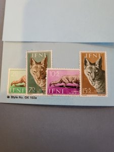 Stamps Ifni Scott #82-3, B31-2 never hinged