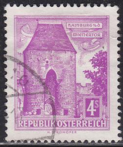 Austria 627 Vienna Gate, Hainburg 1960