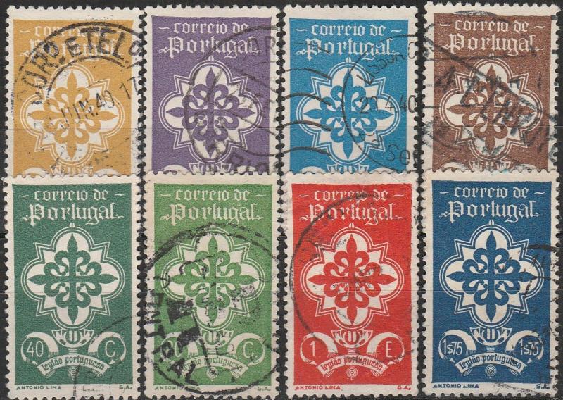 Portugal #579-86  F-VF Used  CV $9.05 (A17703)