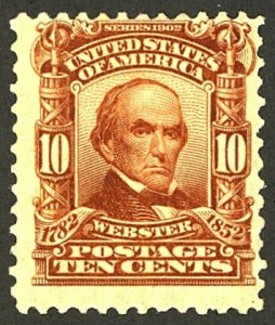 U.S. #307 MINT OG HR