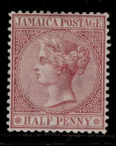 JAMAICA QV SG7, ½d claret, M MINT. Cat £23.