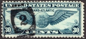 1939, US 30c, Winged Globe, Used, Sc C24