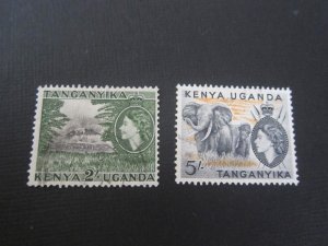 Kenya Uganda Tanganyika 1954 Sc 114-15 FU