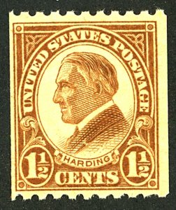 U.S. #605 MINT OG NH