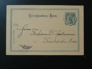 old postal stationery card Austria 1901