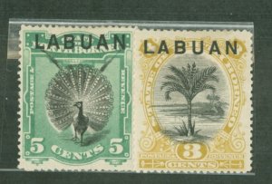 Labuan #51-52  Single