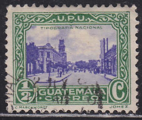 Guatemala 278 Bureau of Printing 1936