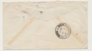 KUT -KINYANGIRI TO USA 1940 CENSOR COVER, 30c RATE(SEE BELOW)