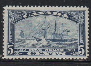 Canada Sc 204 1933 Steamship Royal William stamp mint