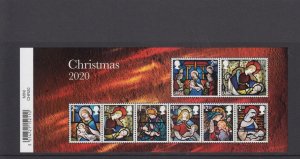 MS4442a 2020 Christmas BARCODE miniature sheet UNMOUNTED MINT