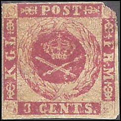 Danish West Indies 1 Mint,NG... SCV $200.00