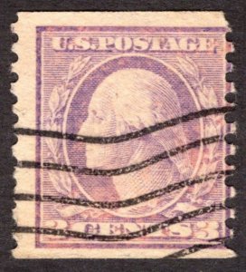 1917, US 3c, George Washington, Used, Sc 493