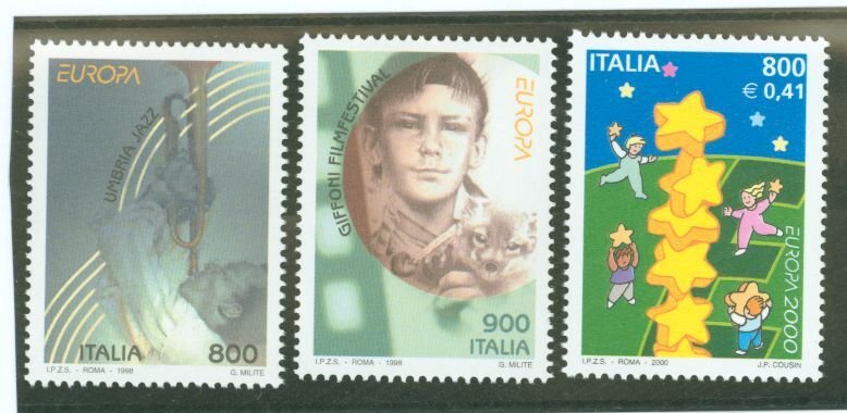 Italy #2198-2199/2349 Mint (NH) Single (Complete Set) (Europa)