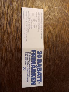 Sweden 1595a Complete Booklet