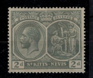 St. Kitts - Nevis 1921 SG41 2d KGV Definitive - Mint (See Description)