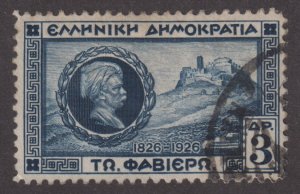 Greece 336 General Charles N.  Fabvier and Acropolis 1927