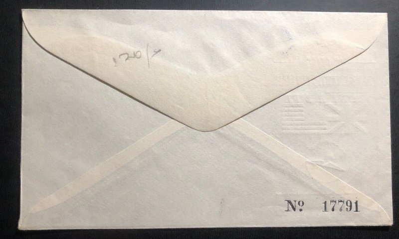 Mint England Imperial Airways Envelope Trans Atlantic Mail New Design