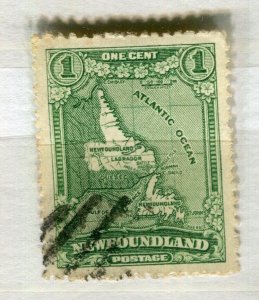 CANADA NEWFOUNDLAND; 1929 early Publicity issue fine used 1c. value