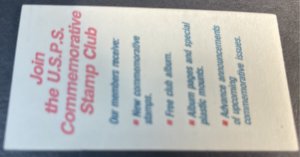 U.S.#  BK154-MINT/NEVER HINGED--COMPLETE BOOKLET/UNEXPLODED--1986