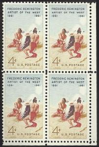 # 1187 MINT NEVER HINGED FREDERIC REMINGTON