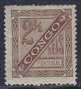 Portuguese Congo, Scott #P1; 2 1/2r Newspaper Stamp, MH