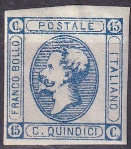 Italy #23 F-VF Unused CV $7.00  (Z3215)