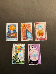 Stamps Qatar Scott #226-31 never hinged