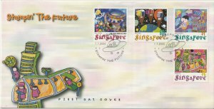 Singapore 2000 Stampin' the Future, children's stamp design competi...