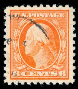 MOMEN: US STAMPS #429 USED SUPERB