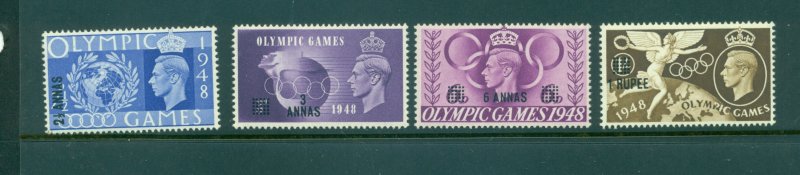 Oman - Sc# 27-30. 1948 Olympics. Mint. $6.40.