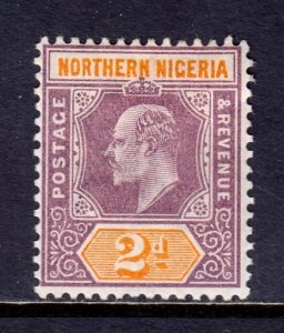 Northern Nigeria - Scott #12 - MH - Gum wrinkle, exp. mark/rev. - SCV $2.50