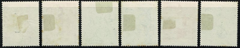 MAURITIUS KG VI 1950 1c - 1R PART SET 11 STAMP UNUSED (MH) SG276-87 Wmk.MSCA VGC