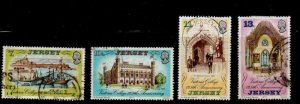 Jersey Sc 179-182 1978 Victoria College stamp set used