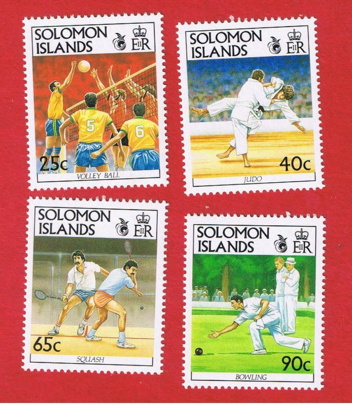 Solomon Islands #694-697   MNH OG  Pacific Games  Free S/H