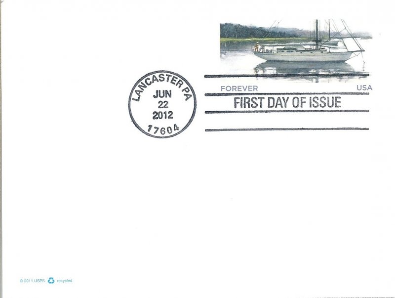 Scott# UX633 US Postal Card FDC