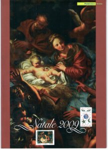 2009 Italy - Repubblica, Folder - Christmas n . 213 MNH **