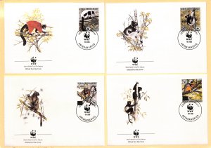 Madagascar WWF World Wild Fund for Nature FDC lemurs