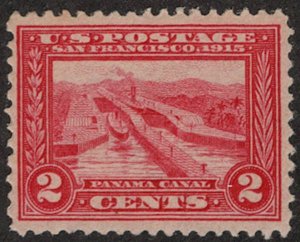 US #398 VF mint never hinged, nice margins, SUPER COLOR, bid high and often o...