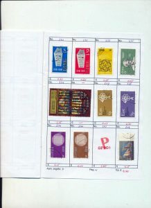 Ireland Mid/Modern Used On Approval Pages(Apprx 120 Items) ZZ 609