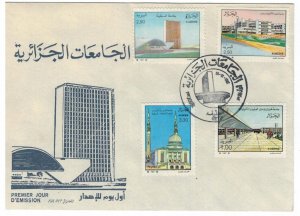 Algeria 1987 FDC Stamps Scott 860-863 Algerian Universities Architecture