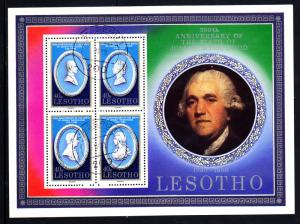 Lesotho used 1980 #301 Josiah Wedgwood 250th Birth anniversary