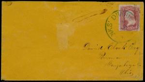 #65 ON COVER WITH BANK'S DIVISION CDS BQ6657